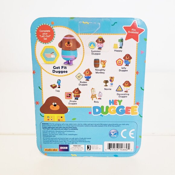 Hey Duggee - Set of 3 Figures Betty, Pirate Duggee and Summer Duggee - BNIB - Picture 3 of 8